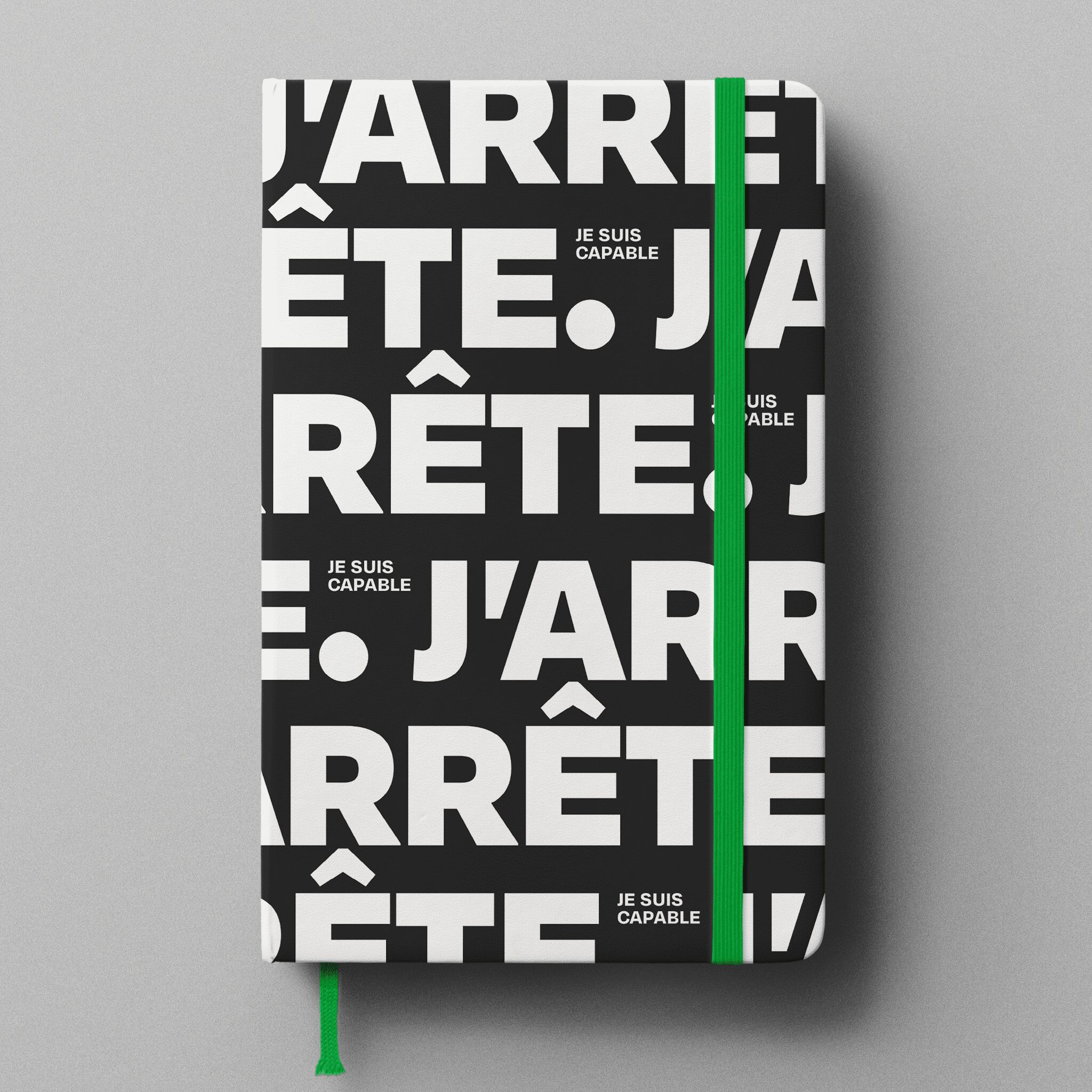 J’ARRÊTE – Nouveau branding, même combat!